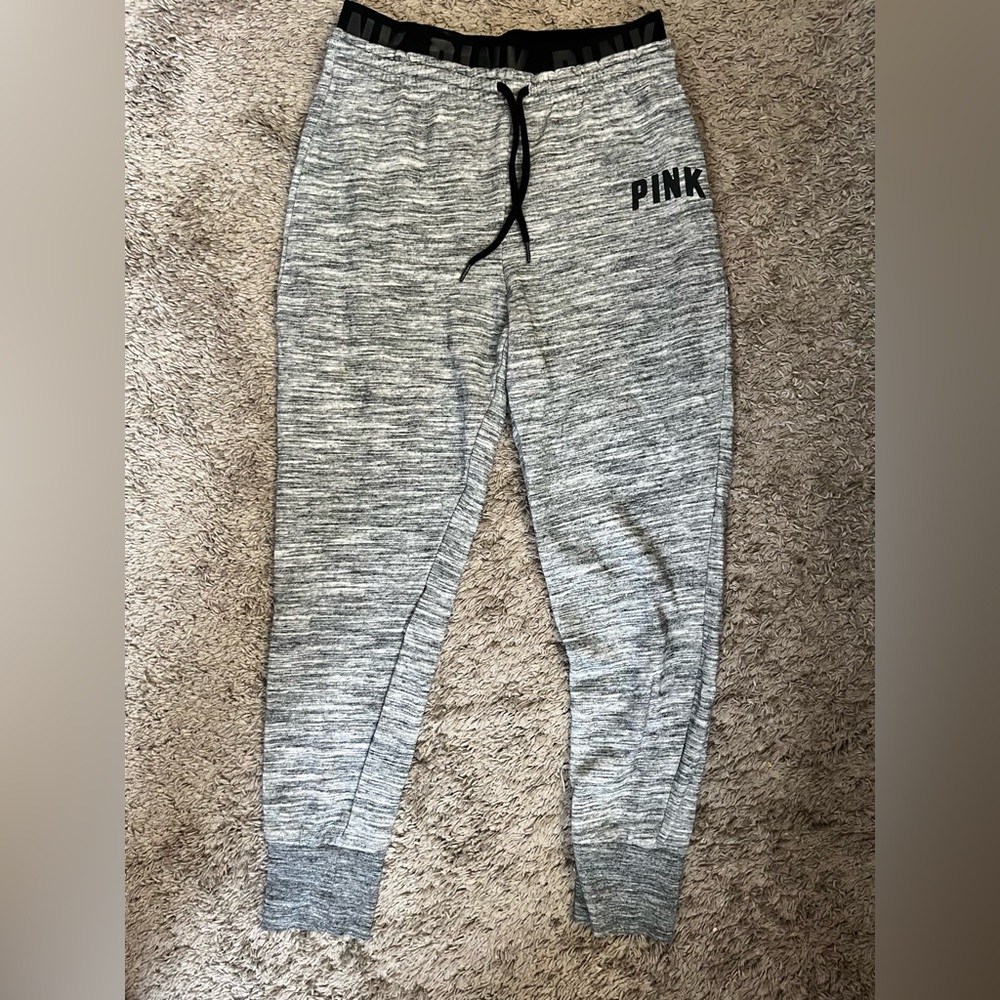 PINK Victoria's Secret  Gray Joggers